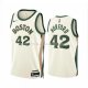 Maillot Boston Celtics Al Horford NO 42 Ville 2023-24 Blanc
