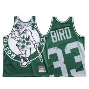 Maillot Boston Celtics Larry Bird Mitchell & Ness Big Face Vert