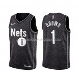 Maillot Brooklyn Nets Bruce Brown Earned 2020-21 Noir Maillot Brooklyn Nets Bruce Brown Earned 2020-21 Noir