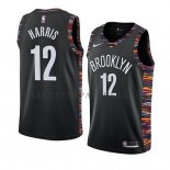 Maillot Brooklyn Nets Joe Harris Ville 2019 Noir