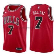 Maillot Chicago Bulls Justin Holiday Icon 2017-18 Rouge