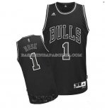 Maillot Chicago Bulls Rose Noir