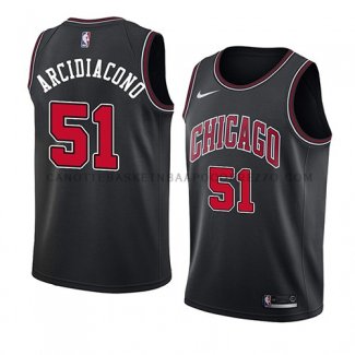 Maillot Chicago Bulls Ryan Arcidiacono Statement 2018 Noir