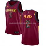 Maillot Cleveland Cavaliers Kyrie Irving NO 2 Icon 2018 Rouge