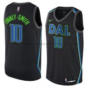 Maillot Dallas Mavericks Dorian Finney Smith Ciudad 2018 Noir