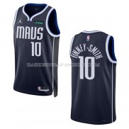 Maillot Dallas Mavericks Dorian Finney-smith NO 10 Statement 2022-23 Bleu