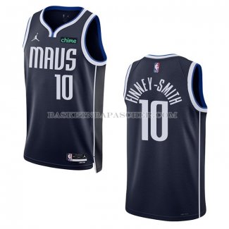 Maillot Dallas Mavericks Dorian Finney-smith NO 10 Statement 2022-23 Bleu