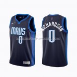 Maillot Dallas Mavericks Josh Richardson Earned 2020-21 Bleu