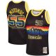 Maillot Denver Nuggets Dikembe Mutombo Retro Noir