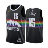 Maillot Denver Nuggets Nikola Jokic Ville 2019-20 Noir Maillot Denver Nuggets Nikola Jokic Ville 2019-20 Noir