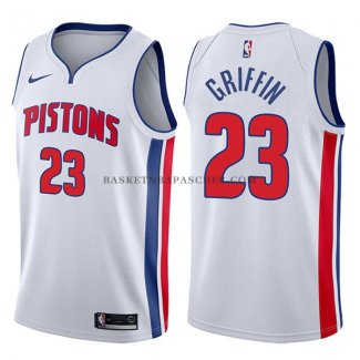 Maillot Detroit Pistons Blake Griffin Association 2017-18 Blanc