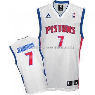 Maillot Detroit Pistons Jennings Blanc