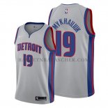 Maillot Detroit Pistons Svi Mykhailiuk Statement Gris Maillot Detroit Pistons Svi Mykhailiuk Statement Gris