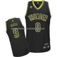 Maillot Electricite Mode Oklahoma City Thunder Ibaka Noir