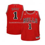 Maillot Enfant Chicago Bulls Rose Rouge