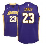 Maillot Enfant Los Angeles Lakers Lebron James Statement 2017-18