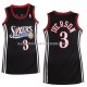 Maillot Femme Philadelphia 76ers Iverson Noir