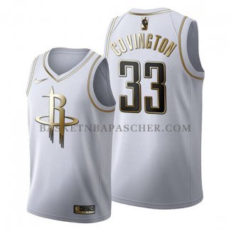 Maillot Golden Edition Houston Rockets Robert Covington 2019-20 Blanc