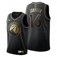Maillot Golden Edition Minnesota Timberwolves James Johnson 2019-20 Noir