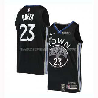 Maillot Golden State Warriors Draymond Green Ville 2019-20 Noir
