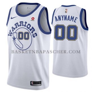 Maillot Golden State Warriors Personnalise 2017-18 Blanc