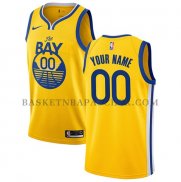 Maillot Golden State Warriors Personnalise Ville 2019-20 Jaune