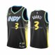 Maillot Indiana Pacers Chris Duarte NO 3 Ville 2023-24 Noir