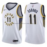 Maillot Indiana Pacers Domantas Sabonis Association 2017-18 Blan