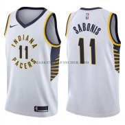 Maillot Indiana Pacers Domantas Sabonis Association 2017-18 Blan