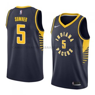 Maillot Indiana Pacers Edmond Sumner Icon 2018 Bleu