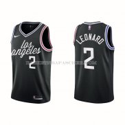 Maillot Los Angeles Clippers Kawhi Leonard NO 2 Ville 2022-23 Noir