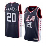 Maillot Los Angeles Clippers Landry Shamet Ville 2019 Bleu