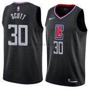Maillot Los Angeles Clippers Mike Scott Statement 2018 Noir