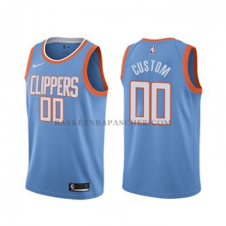 Maillot Los Angeles Clippers Personnalise Ville Bleu
