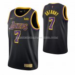 Maillot Los Angeles Lakers Carmelo Anthony NO 7 Earned Noir Maillot Los Angeles Lakers Carmelo Anthony NO 7 Earned Noir