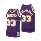 Maillot Los Angeles Lakers Kareem Abdul-jabbar NO 33 Mitchell & Ness 1983-84 Volet Maillot Los Angeles Lakers Kareem Abdul-jabbar NO 33 Mitchell & Ness 1983-84 Volet