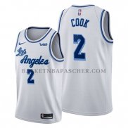 Maillot Los Angeles Lakers Quinn Cook Classic Edition Blanc