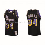 Maillot Los Angeles Lakers Shaquille O'neal NO 34 Mitchell & Ness 1996-97 Noir Maillot Los Angeles Lakers Shaquille O'neal NO 34 Mitchell & Ness 1996-97 Noir
