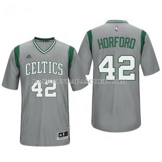 Maillot Manche Courte Boston Celtics Horford Gris
