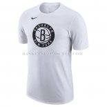 Maillot Manche Courte Brooklyn Nets Ville Edition Blanc