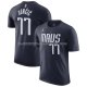 Maillot Manche Courte Dallas Mavericks Luka Doncic Statement 2022-23 Noir