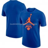 Maillot Manche Courte New York Knicks Essential Jumpman Bleu