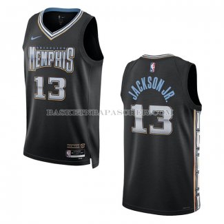 Maillot Memphis Grizzlies Jaren Jackson JR. NO 13 Ville 2022-23 Noir
