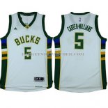 Maillot Milwaukee Bucks Carter-Williams Blanc
