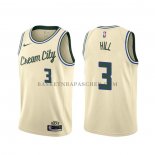 Maillot Milwaukee Bucks George Hill Ville 2019-20 Crema
