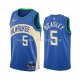Maillot Milwaukee Bucks Malik Beasley NO 5 Ville 2023-24 Bleu