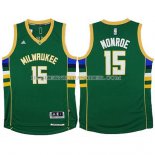 Maillot Milwaukee Bucks Monroe Vert