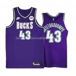 Maillot Milwaukee Bucks Thanasis Antetokounmpo NO 43 Classic 2022-23 Volet
