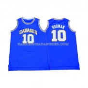 Maillot NCAA Retro Oklahoma State Rodman Bleu