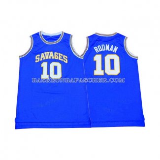 Maillot NCAA Retro Oklahoma State Rodman Bleu